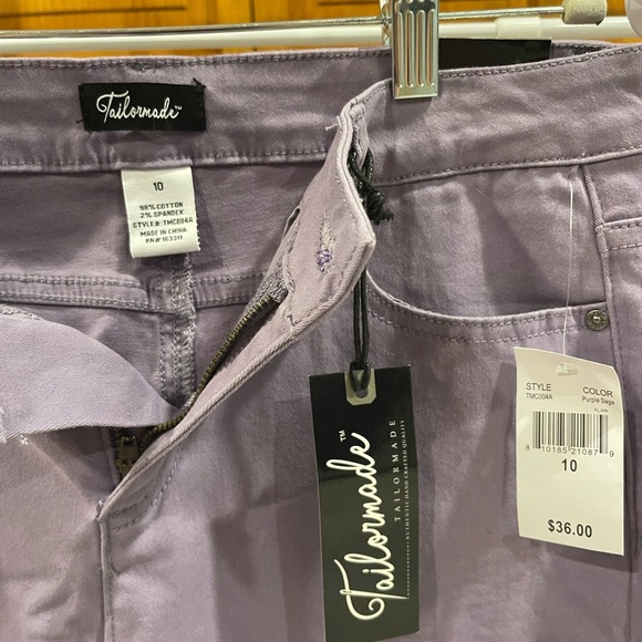 Tailormade Lavender Capris - Picture 5 of 5